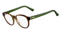 Fendi Eyeglasses 1023 216 Havana Grn 49MM