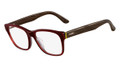 Fendi Eyeglasses 1027 615 Dark Red Grad 52MM