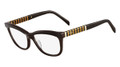 Fendi Eyeglasses 1030 002 Blk/Br 52MM
