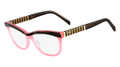 Fendi Eyeglasses 1030 215 Havana/Rose 52MM