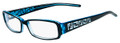 Fendi Eyeglasses 664 966 Blk N Blue 51MM