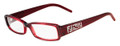 Fendi Eyeglasses 664R 618 Deep Red 51MM