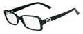 Fendi Eyeglasses 962 001 Blk 52MM