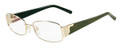 Fendi Eyeglasses 964 714 Gold 52MM