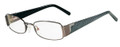 Fendi Eyeglasses 965 060 Shiny Gunmtl 50MM