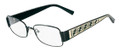 Fendi Eyeglasses 982 001 Shiny Blk 52MM