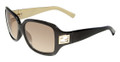 Fendi Sunglasses 5206FF 004 Blk / Flash Gold 58MM
