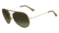 Fendi Sunglasses 5218L 717 Shiny Gold 59MM