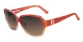 Fendi Sunglasses 5232R 611 Grad Brick Crystal 56MM