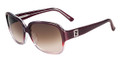 Fendi Sunglasses 5232R 619  Grad Crystal Red 56MM