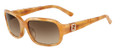 Fendi Sunglasses 5233R 261 Striped Honey 56MM