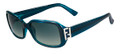 Fendi Sunglasses 5235 425 Petrol Blue 54MM