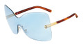 Fendi Sunglasses 5273 424 Blu / Havana 65MM