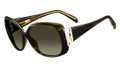 Fendi Sunglasses 5290 220 Striped Havana Grn 59MM