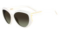 Fendi Sunglasses 5328 208 Wht Cream 59MM