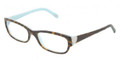 TIFFANY Eyeglasses TF 2065B 8134 Havana Blue 54MM
