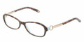 TIFFANY Eyeglasses TF 2066 8134 Havana Blue 52MM