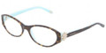 TIFFANY Eyeglasses TF 2067B 8134 Havana Blue 53MM
