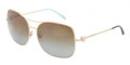 TIFFANY Sunglasses TF 3037 6074T3 Sand Gold 59MM