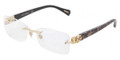 Dolce & Gabbana Eyeglasses DG 1240P 1123 Pale Gold 52MM