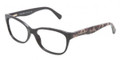 Dolce & Gabbana Eyeglasses DG 3136 2525 Blk 53MM