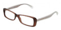 Dolce & Gabbana Eyeglasses DG 3142 2542 Transp Br 51MM