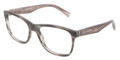 Dolce & Gabbana Eyeglasses DG 3144 2674 Matte Striped Grey 55MM
