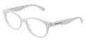 Dolce & Gabbana Eyeglasses DG 3146P 2670 Wht On Pink 52MM