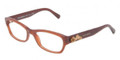 Dolce & Gabbana Eyeglasses DG 3150 2682 Opal Caramel 52MM