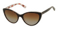 Dolce & Gabbana Sunglasses DG 4181P 2718T5 Top Havana On Stripes 56MM