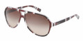 Dolce & Gabbana Sunglasses DG 4182P 272113 Stripes Br/Blk/Wht 60MM