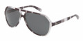 Dolce & Gabbana Sunglasses DG 4182P 272487 Stripes Blk/Gray/Wht 60MM