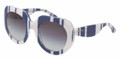 Dolce & Gabbana Sunglasses DG 4191P 27208G Stripes Blue/Wht 50MM