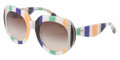 Dolce & Gabbana Sunglasses DG 4191P 272313 Grn/Yellow/Blue/Wht 50MM