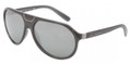 Dolce & Gabbana Sunglasses DG 6071 25146G Dark Gray Transp 62MM