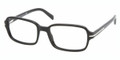 PRADA Eyeglasses PR 08NV 1AB1O1 Blk 55MM