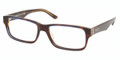 PRADA Eyeglasses PR 16MV ZXH1O1 Tort Denim 53MM