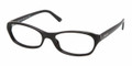 PRADA Eyeglasses PR 17MV 1Ab1O1 Gloss Blk 54MM