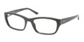 PRADA Eyeglasses PR 18OV 1AB1O1 Blk 52MM