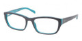 PRADA Eyeglasses PR 18OV JAD1O1 Blue Azure 52MM
