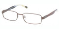 PRADA Eyeglasses PR 50OV ACD1O1 Br Shiny 54MM