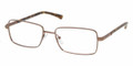 PRADA Eyeglasses PR 63MV 1BI1O1 Bronze 52MM