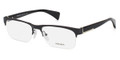 PRADA Eyeglasses PR 67PV 7AX1O1 Blk 52MM