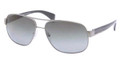 PRADA Sunglasses PR 52PS 5AV5W1 Gunmtl 61MM