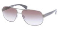 PRADA Sunglasses PR 52PS 75S1E0 Brushed Gunmtl 61MM