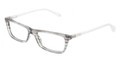 D&G Eyeglasses DD 1215 1767 Striped Gray 50MM
