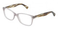 D&G Eyeglasses DD 1246 2598 Transp Matte Gray 52MM