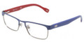 D&G Eyeglasses DD 5103 1094 Blue Gunmtl 52MM
