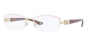 VERSACE Eyeglasses VE 1206B 1252 Pale Gold 53MM