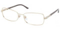 BVLGARI Eyeglasses BV 2142B 278 Pale Gold 54MM
